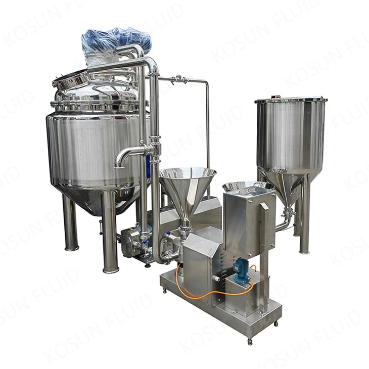 500L majonnäs Xanthan Gum Mixnig Tank